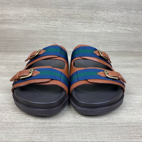 Polo Ralph Lauren Roche Leather Slides 